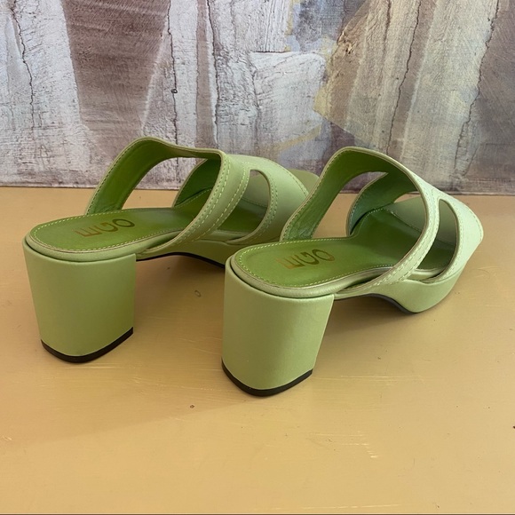 EGO green heeled mules brand new - Picture 2 of 8